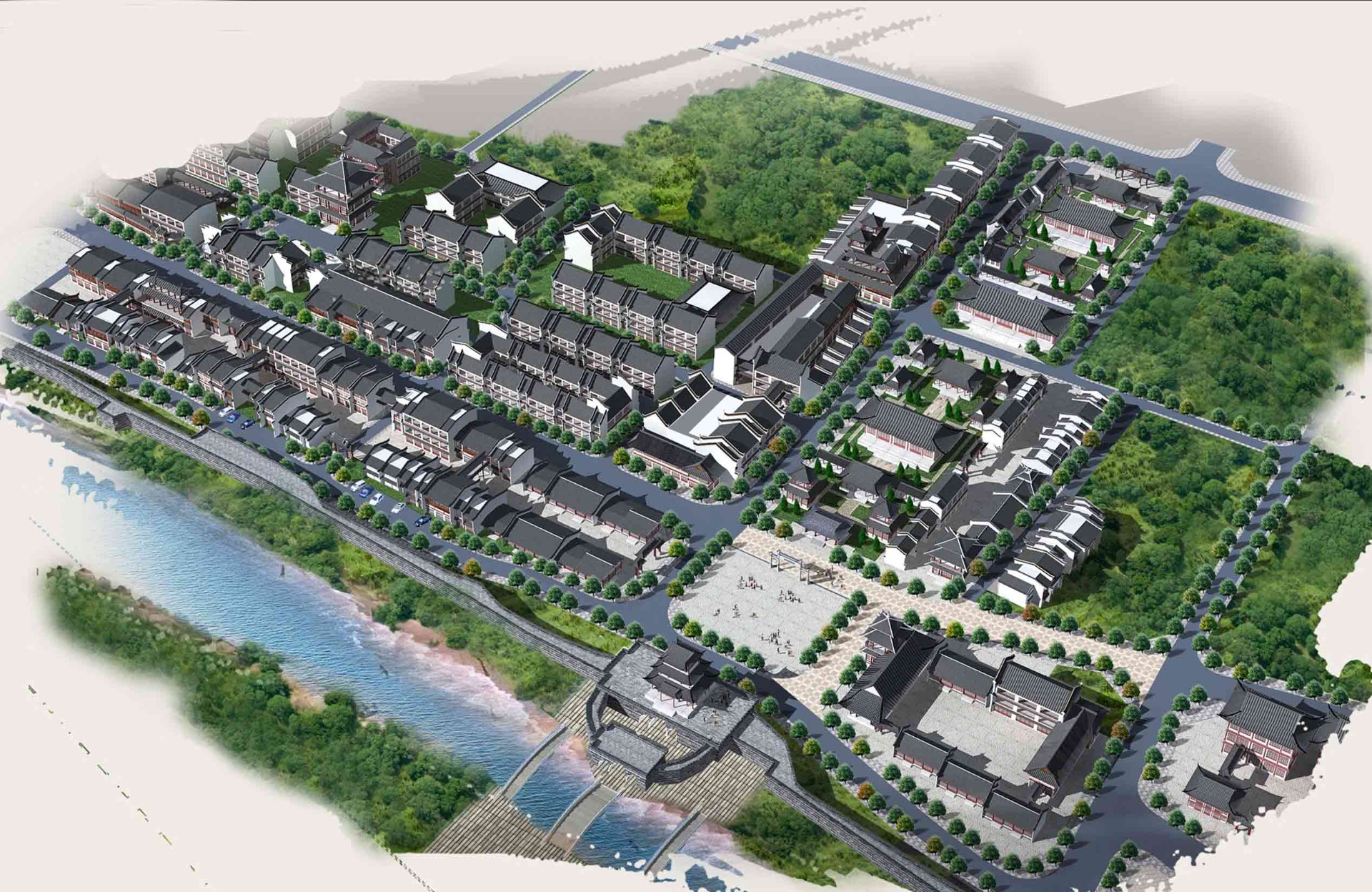 洛陽(yáng)麗景門(mén)古街建設項目
