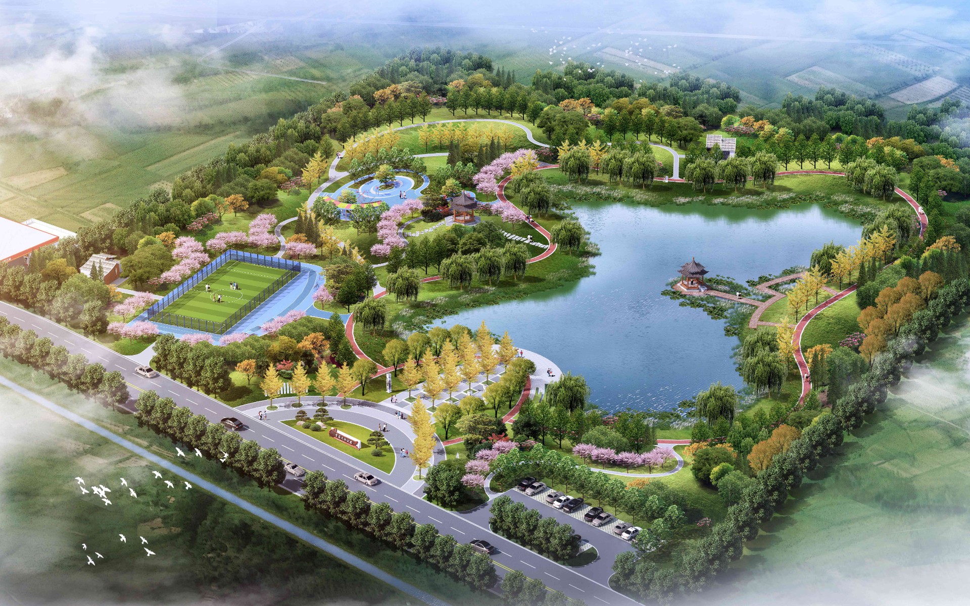 杞縣葛崗鎮文化公園建設項目